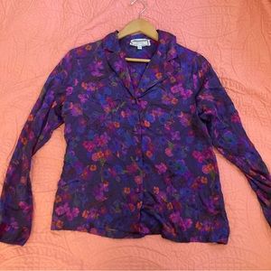 Johnny Was Floral Blouse